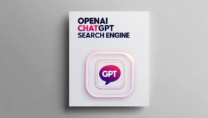 OpenAI ChatGPT Search Engine interface with advanced search capabilities 