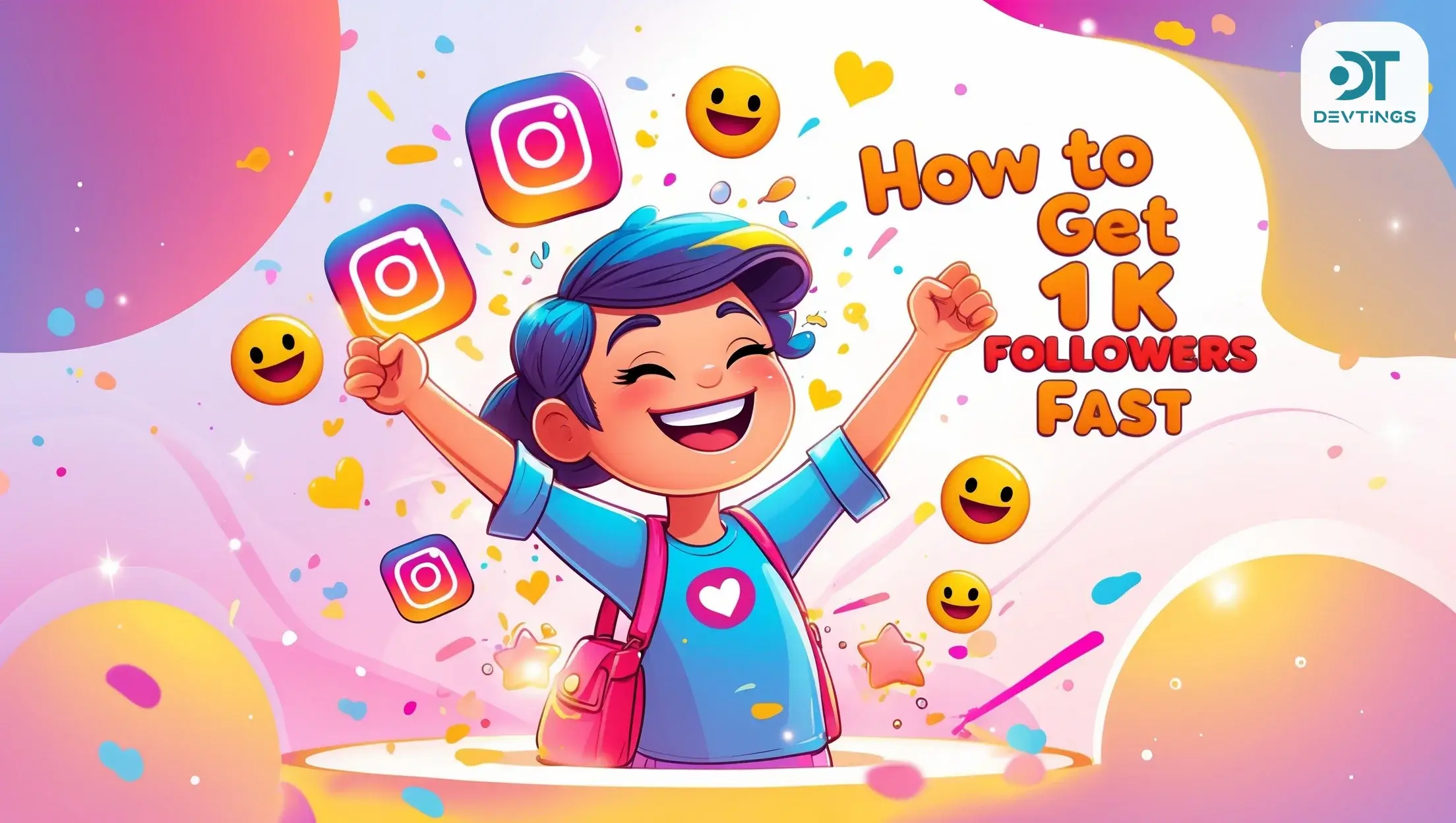 Tips and tricks on how to get 1k followers on Instagram fast.