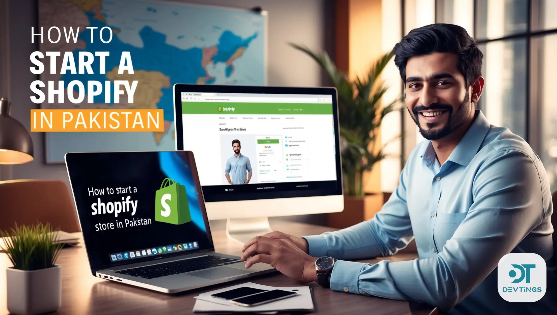 How to Start a Shopify Store in Pakistan